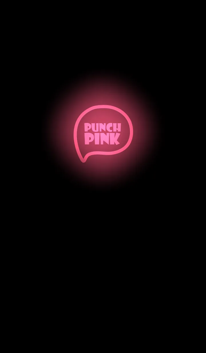 [LINE着せ替え] Punch Pink  Neon Theme Ver.8 (JP)の画像1
