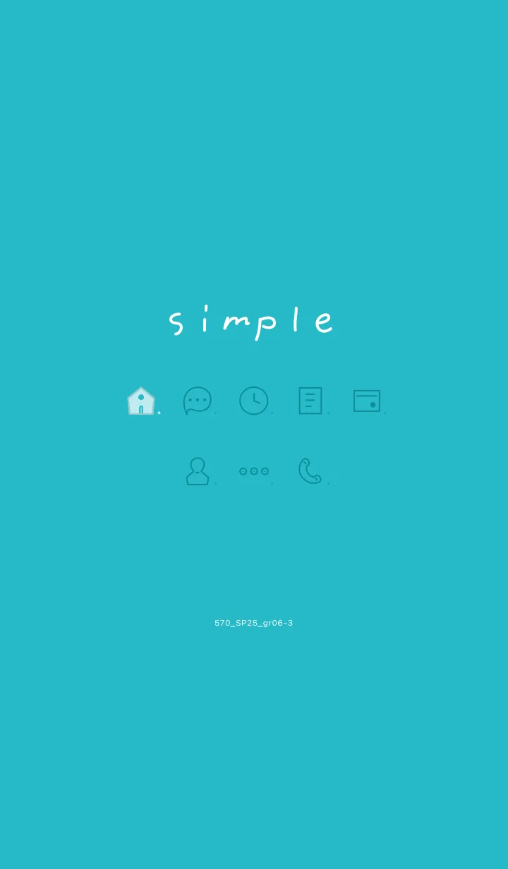 [LINE着せ替え] 571.25_グリーン6-3の画像1