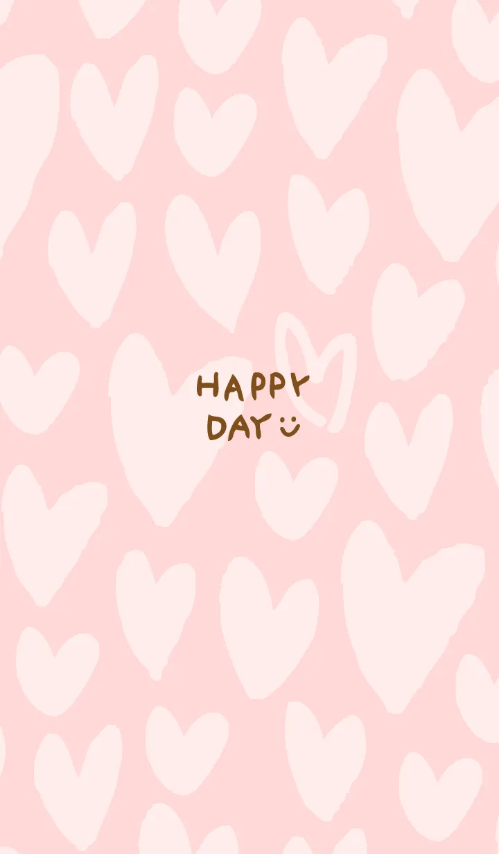 [LINE着せ替え] ハートたくさんピンク5の画像1