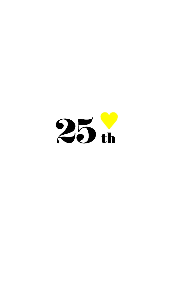 [LINE着せ替え] 25 th 5の画像1