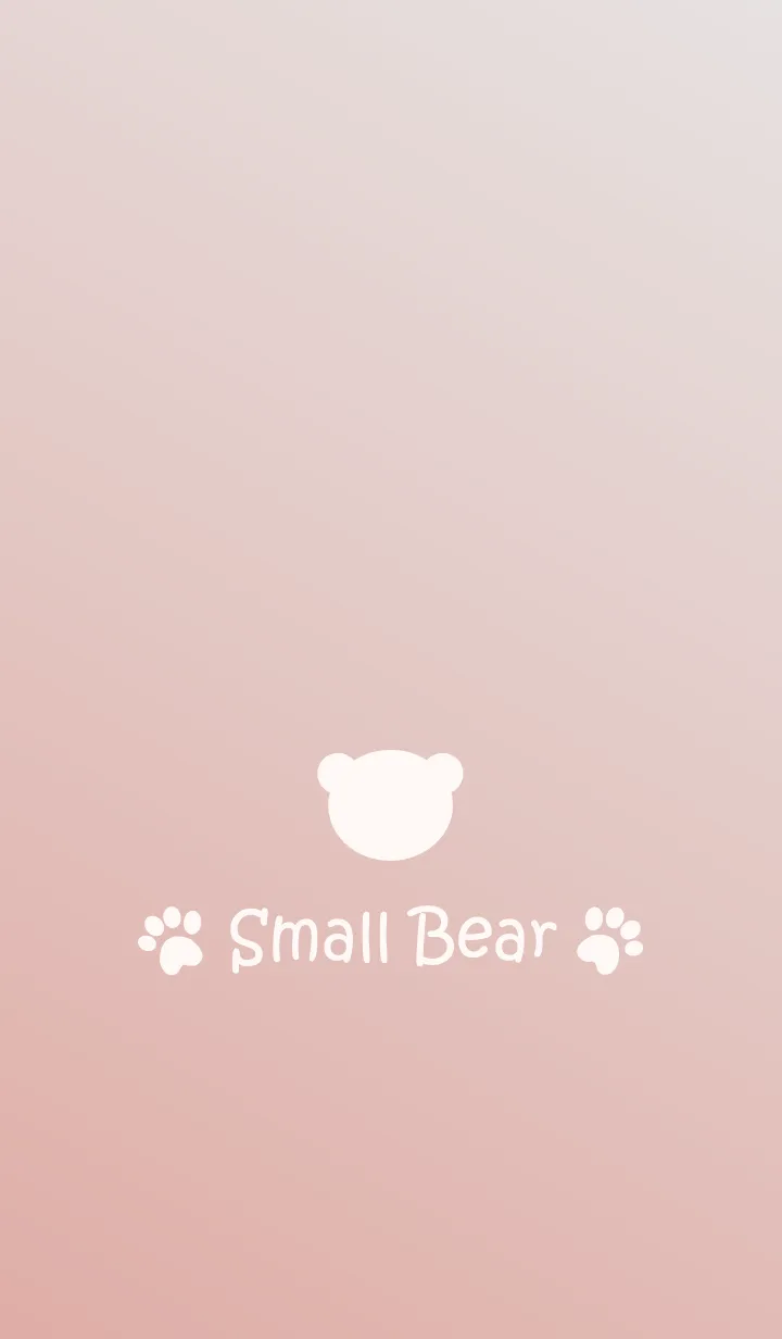 [LINE着せ替え] Small Bear *BROWN+GRAY*の画像1