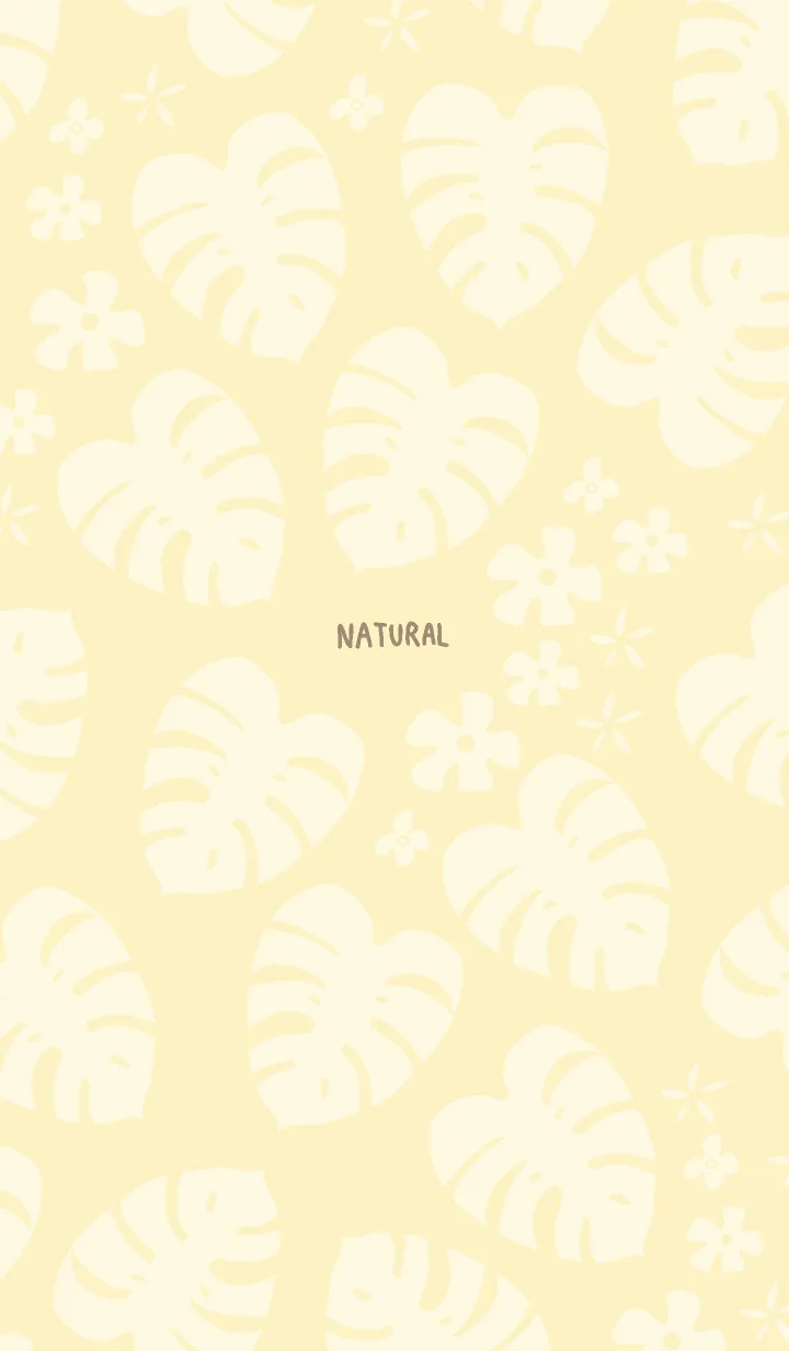 [LINE着せ替え] モンステラ 白 ランダム27の画像1