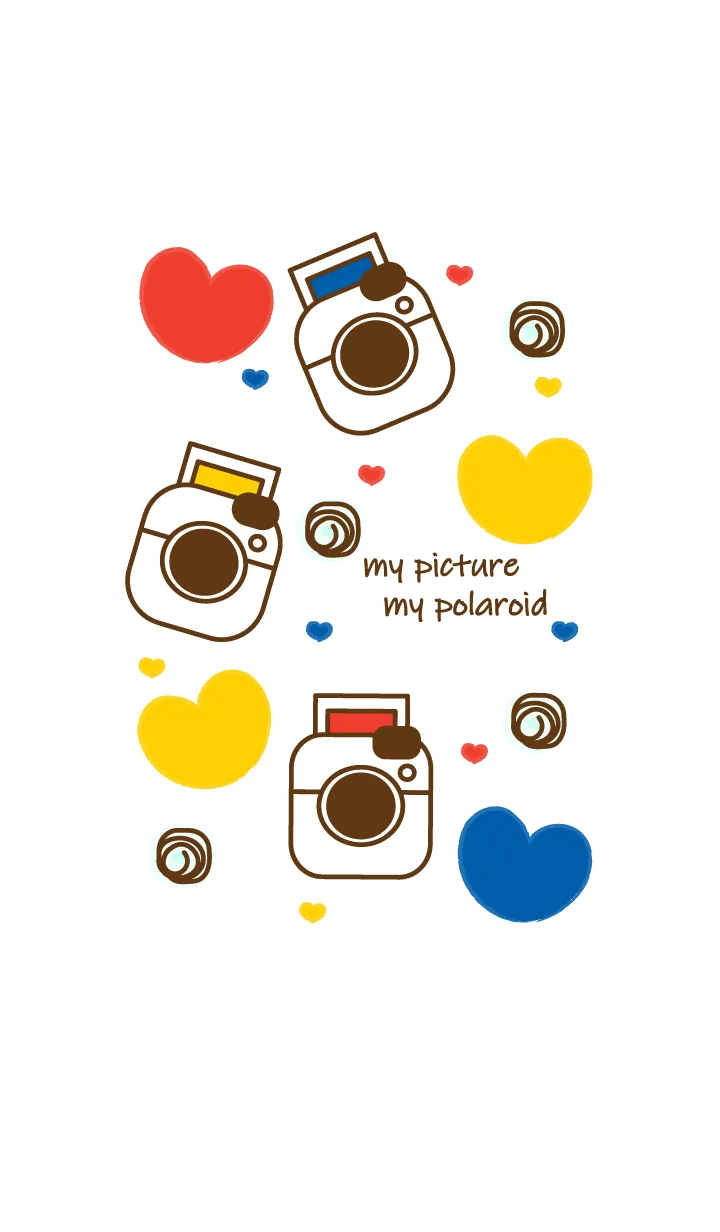 [LINE着せ替え] My polaroid 5の画像1