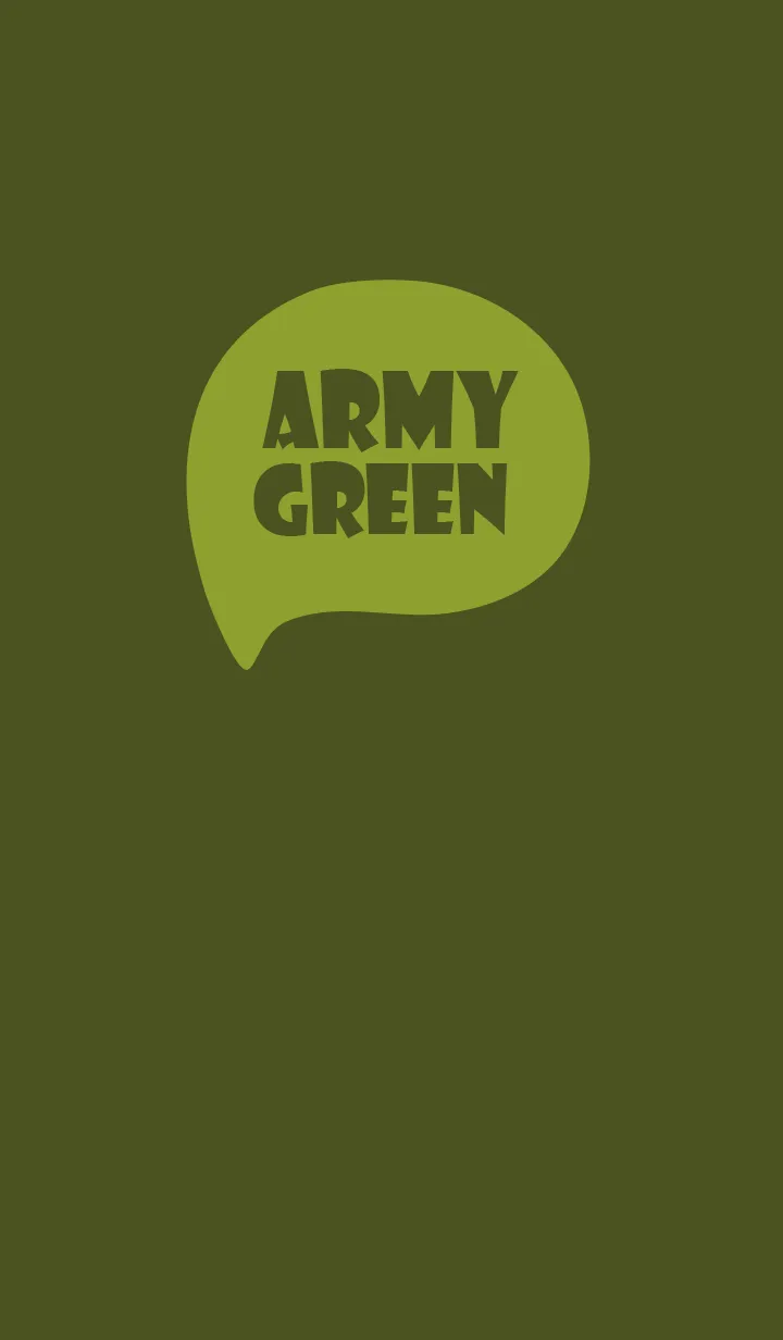 [LINE着せ替え] Army Green  Theme Ver.8 (JP)の画像1