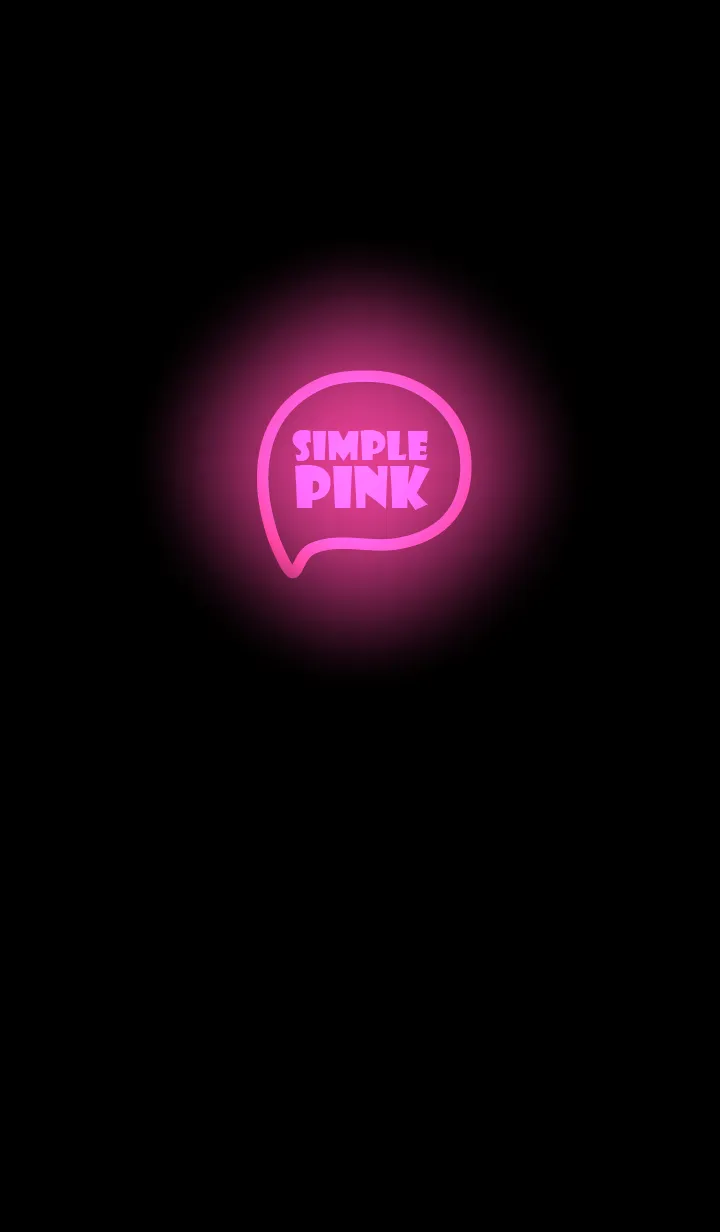 [LINE着せ替え] Pink  Neon Theme Ver.8 (JP)の画像1
