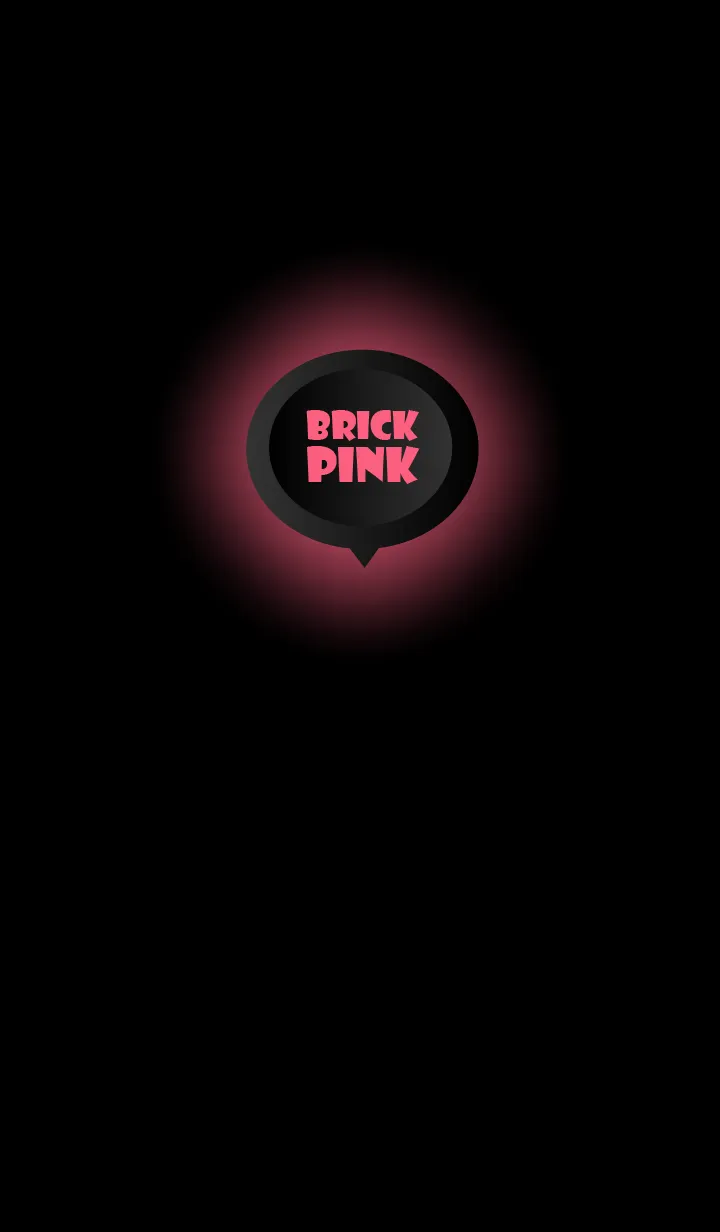 [LINE着せ替え] Brick Pink  In Black Ver.1 (JP)の画像1