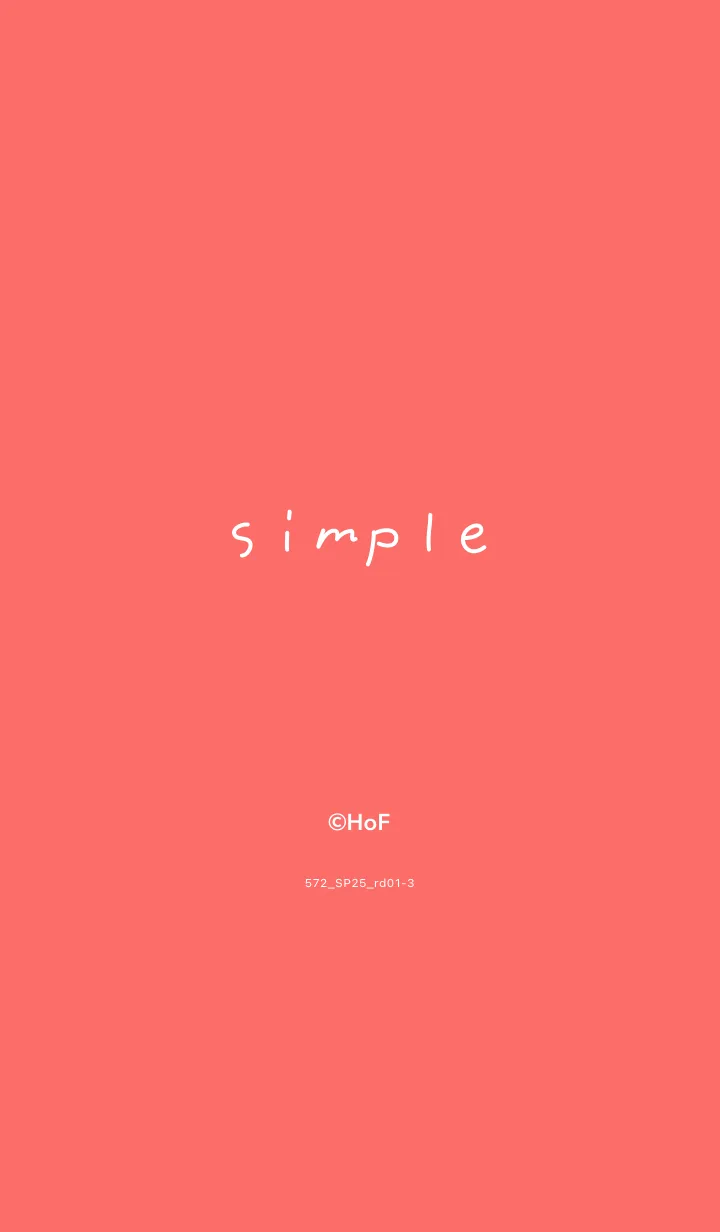 [LINE着せ替え] 572.25_レッド1-3の画像1