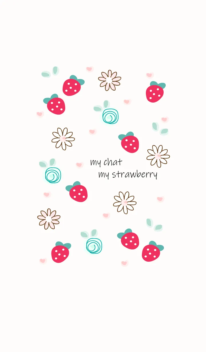 [LINE着せ替え] My chat my strawberry 70の画像1