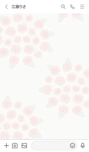 [LINE着せ替え] バラの花束をあなたに22の画像3