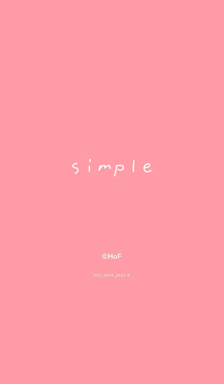 [LINE着せ替え] N72_24_ピンク2-6の画像1