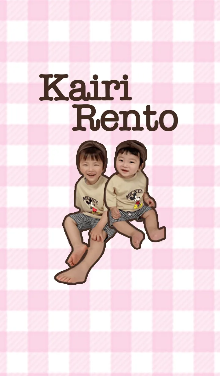 [LINE着せ替え] Kairi&Rentoの画像1