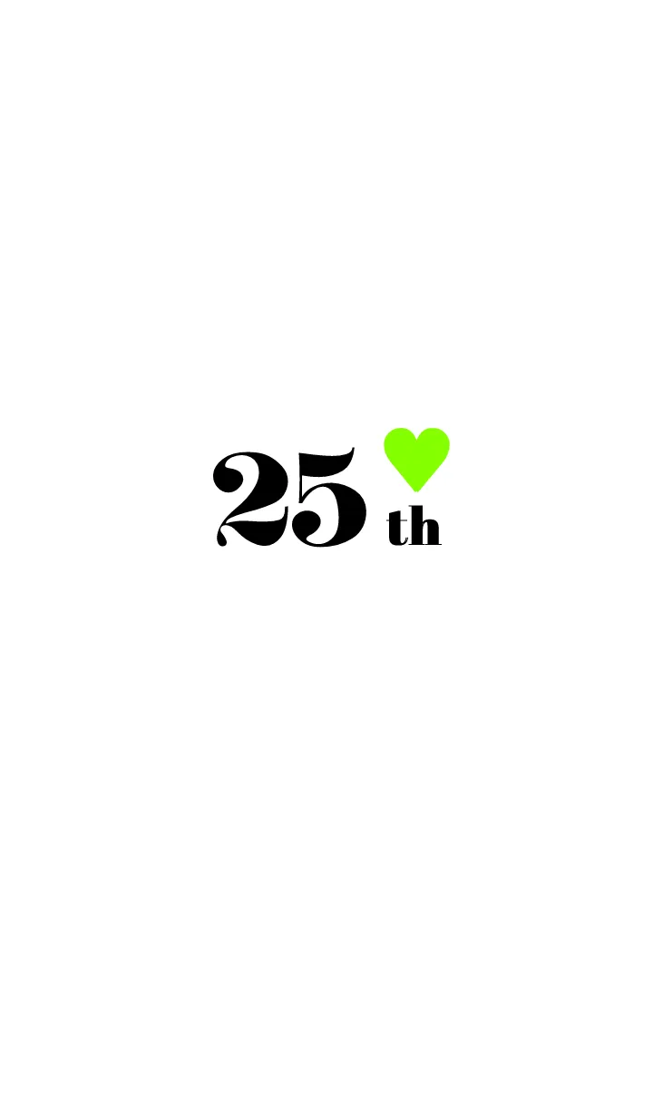 [LINE着せ替え] 25 th 6の画像1