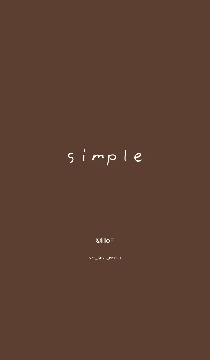 [LINE着せ替え] 572.25_ブラウン1-9の画像1