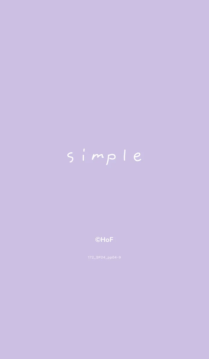 [LINE着せ替え] 172.24_パープル4-9の画像1