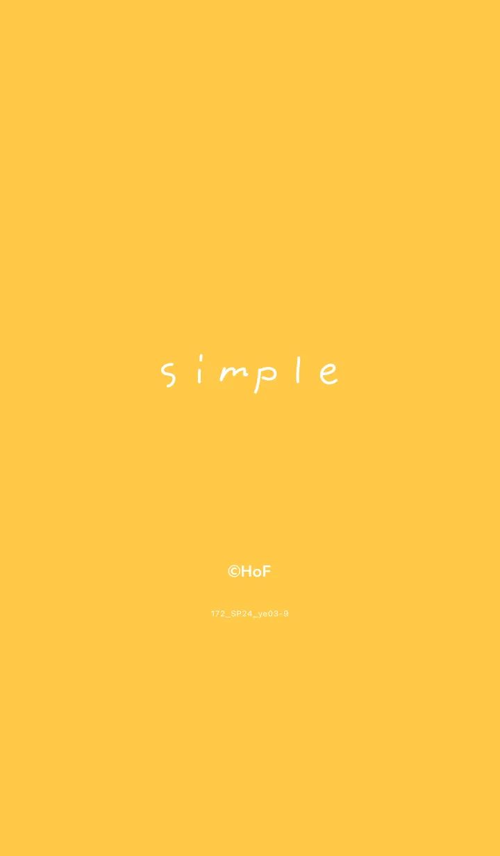 [LINE着せ替え] 172.24_イエロー3-9の画像1