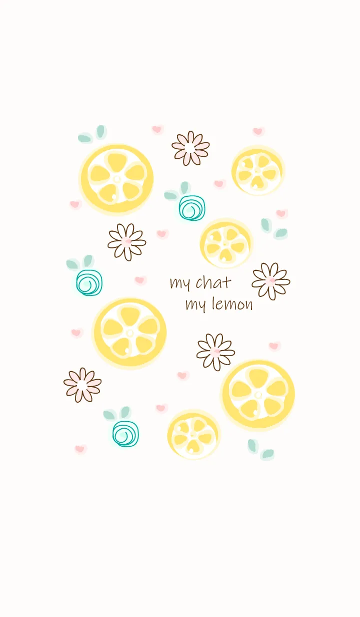 [LINE着せ替え] My chat my lemon 17の画像1