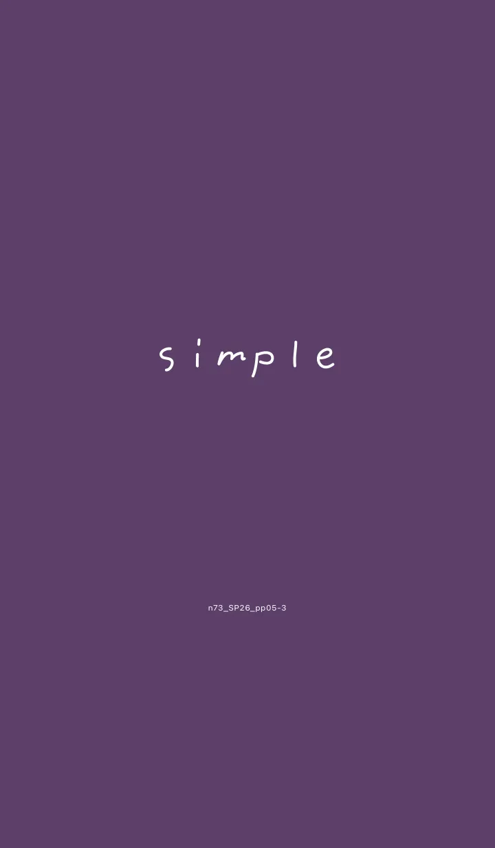 [LINE着せ替え] n73_26_パープル5-3の画像1