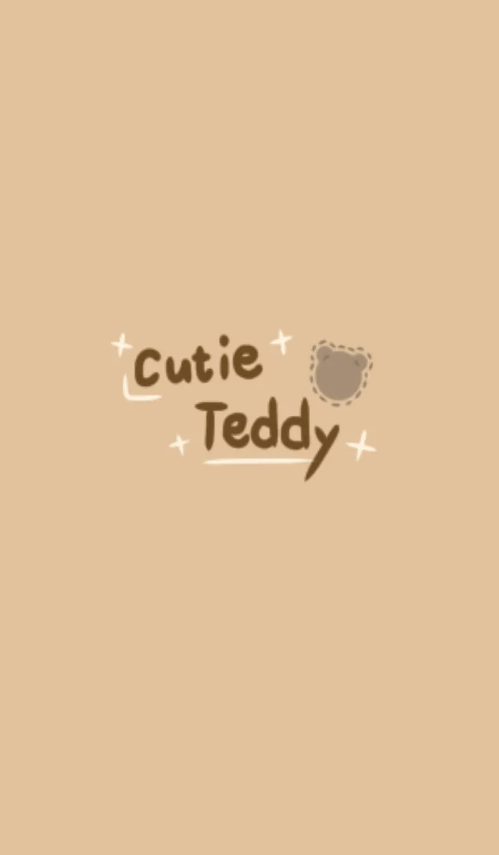 [LINE着せ替え] cutie teddyの画像1