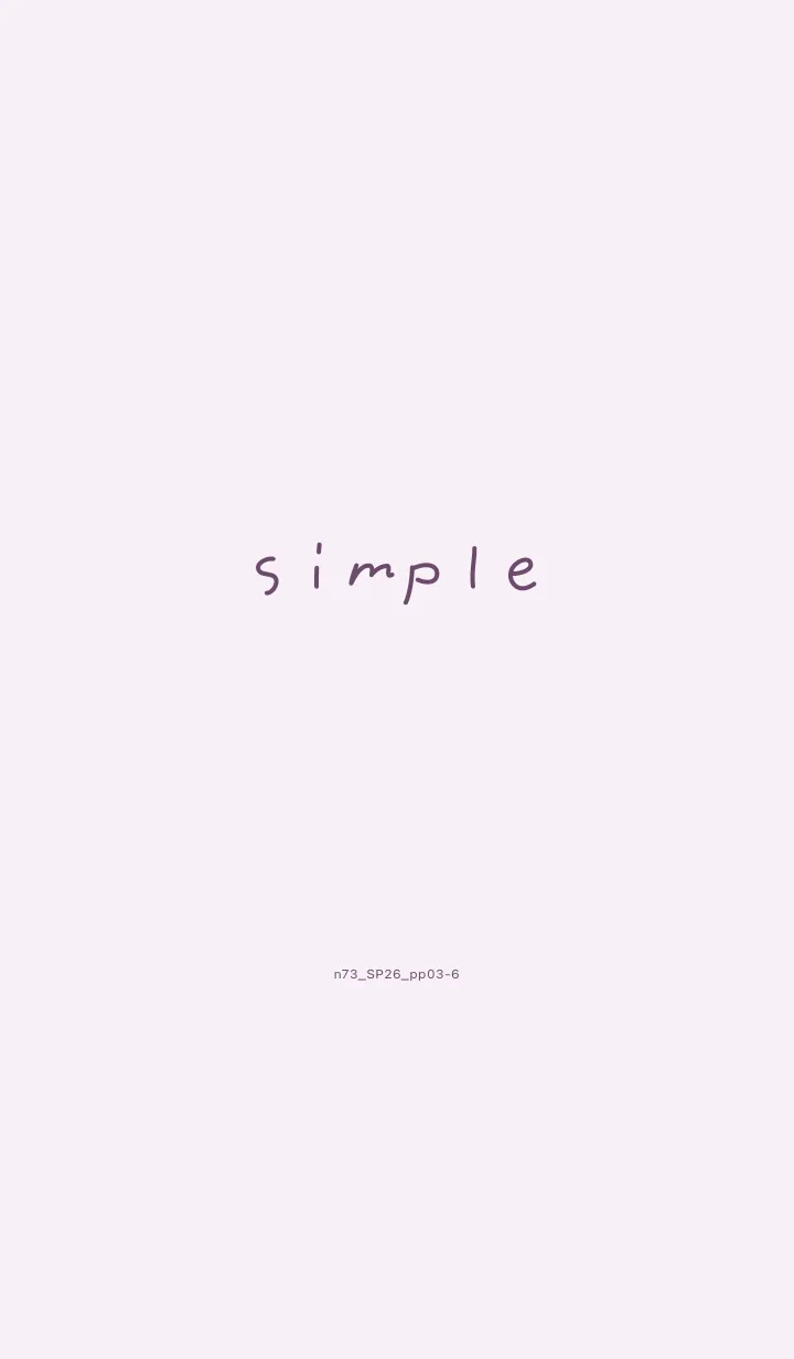 [LINE着せ替え] n73_26_パープル3-6の画像1