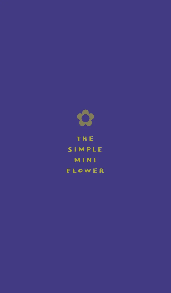 [LINE着せ替え] ザ シンプル ミニ フラワー 23の画像1