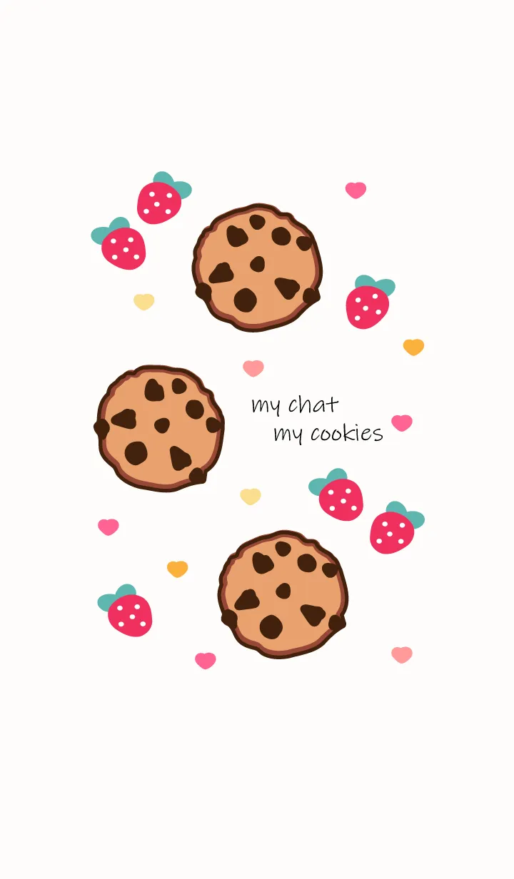 [LINE着せ替え] Mini cookies 13 :)の画像1