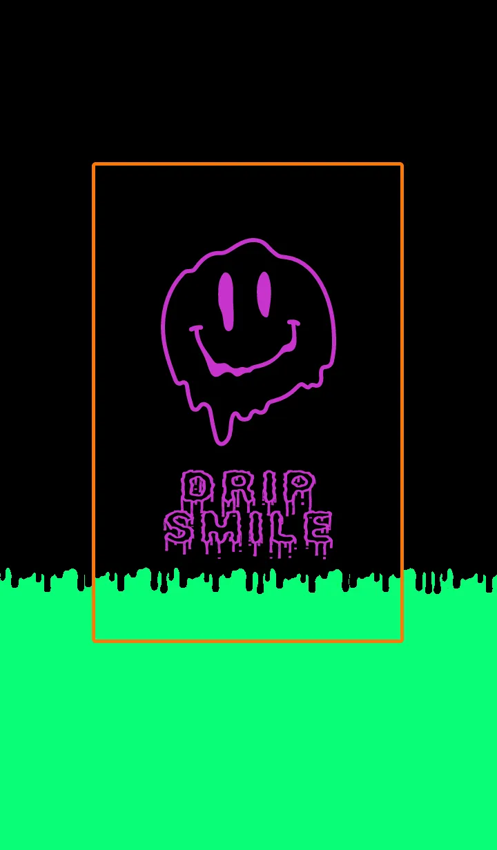 [LINE着せ替え] ドリップ スマイル 18の画像1