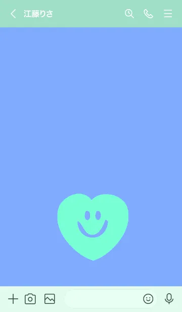 [LINE着せ替え] スマイル ハート 80の画像3