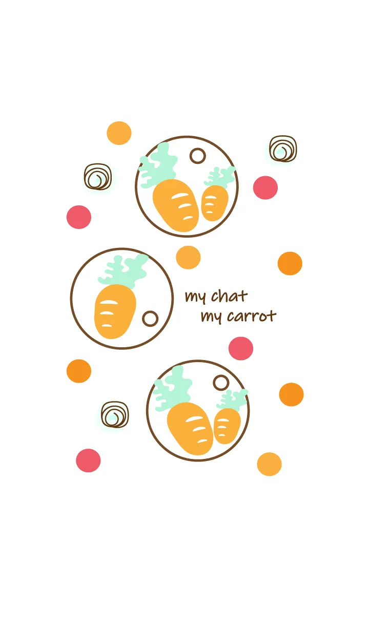 [LINE着せ替え] mini carrot 6 :)の画像1