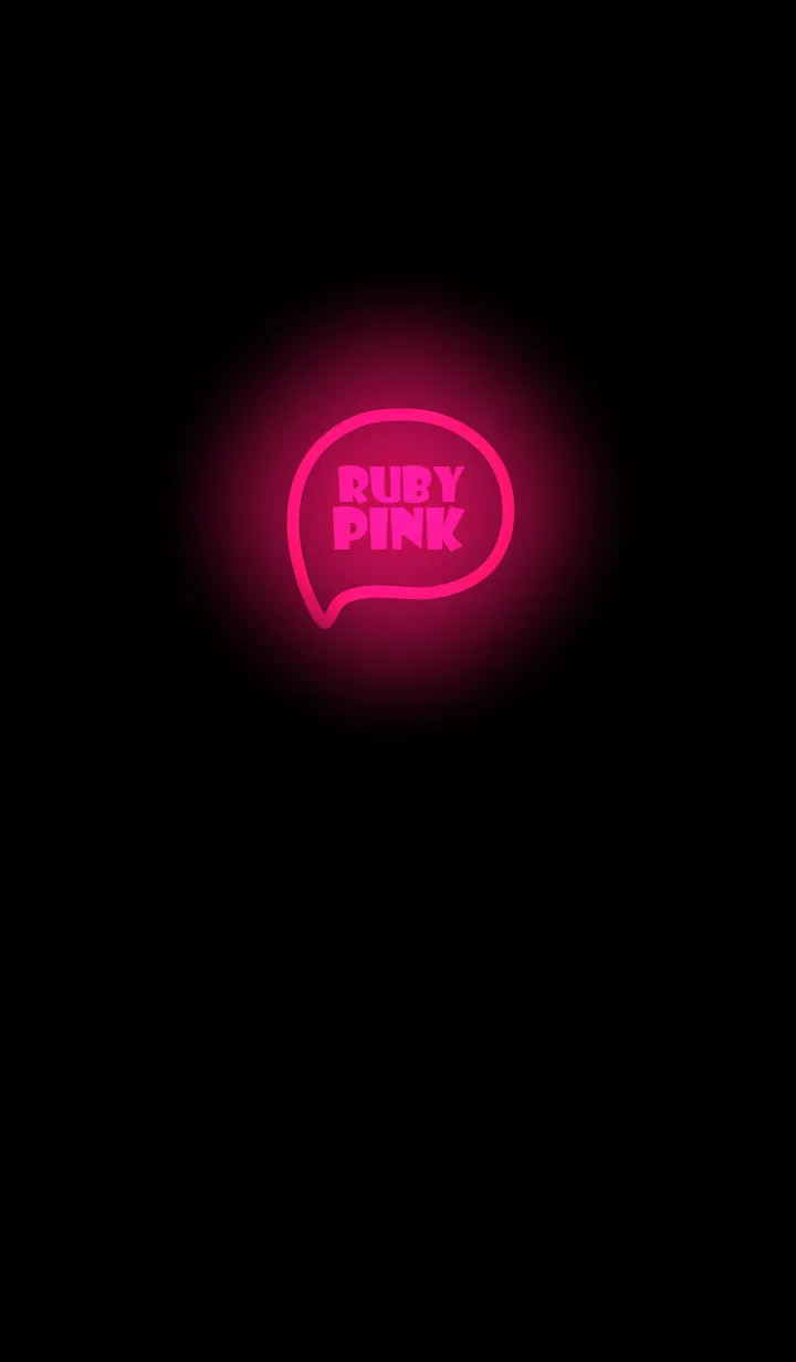 [LINE着せ替え] Ruby Pink   Neon Theme Ver.8 (JP)の画像1
