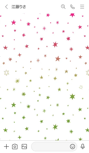 [LINE着せ替え] ミニ スターズ 22の画像3