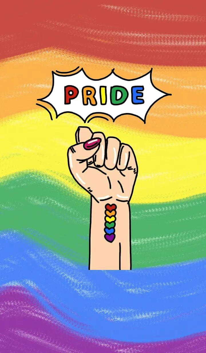[LINE着せ替え] Happy Pride Monthの画像1