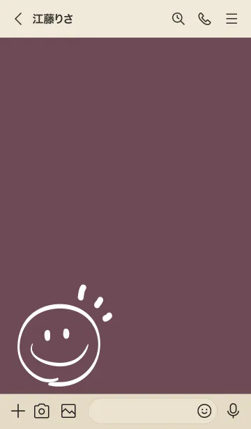 [LINE着せ替え] Always happy -Cocoa-の画像3