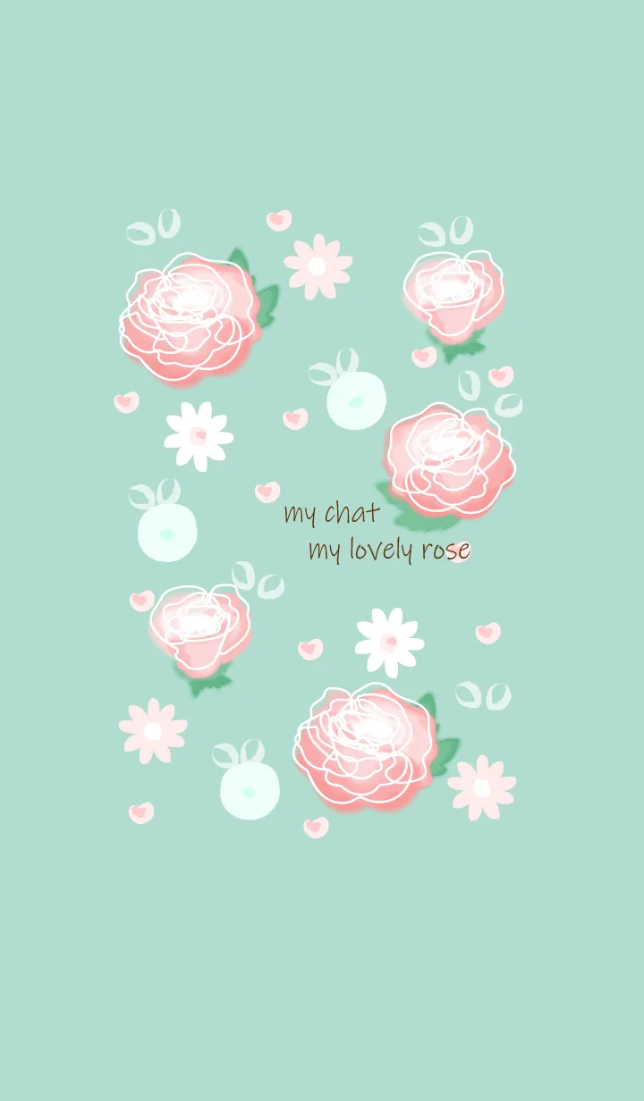 [LINE着せ替え] Little roses little happiness 14の画像1