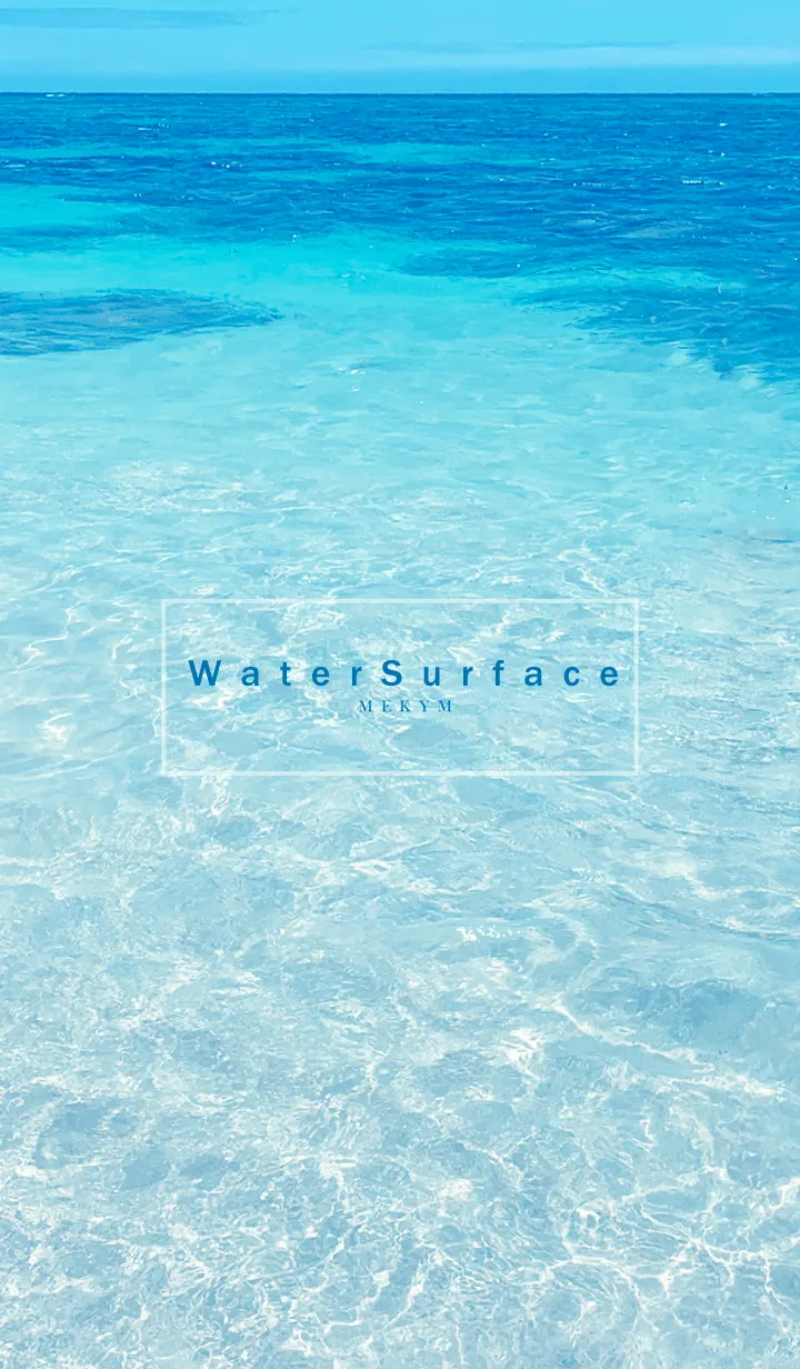 [LINE着せ替え] Water Surface-HAWAII 21の画像1