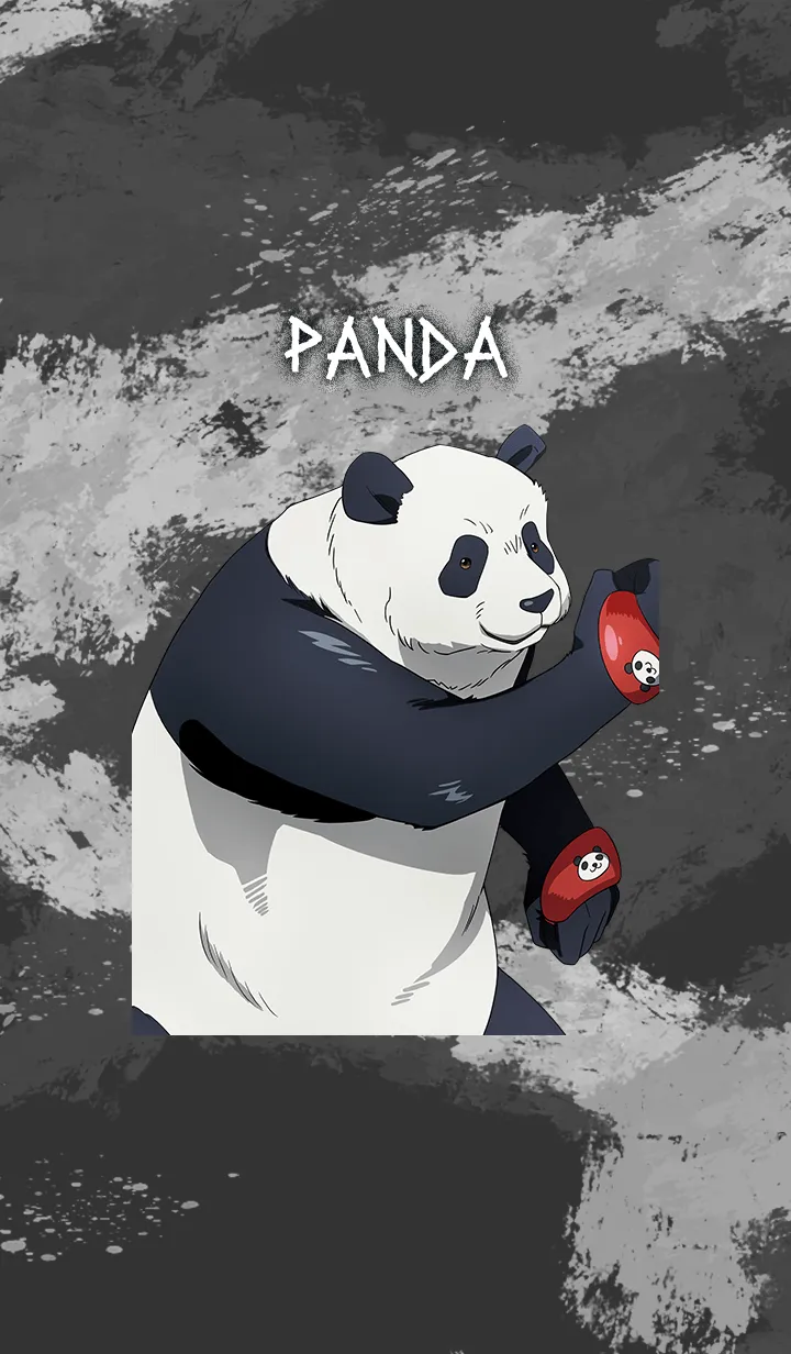 [LINE着せ替え] TVアニメ「呪術廻戦」 パンダの画像1