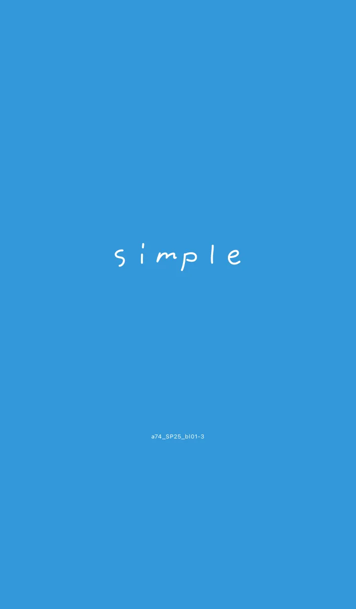 [LINE着せ替え] a74_25_ブルー1-3の画像1