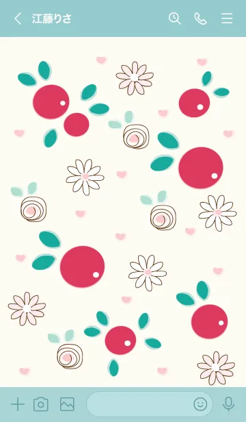 [LINE着せ替え] Lovely cherry 35 ^^の画像3