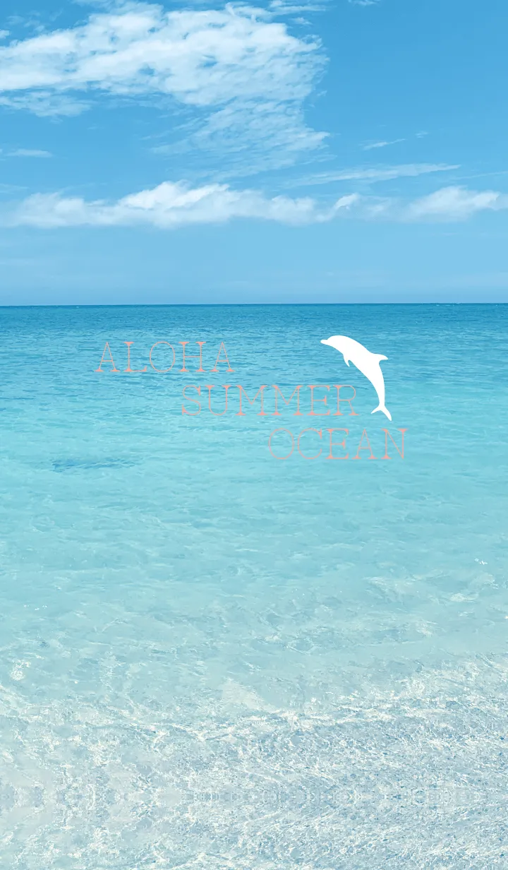 [LINE着せ替え] ALOHA Summer ocean 2の画像1