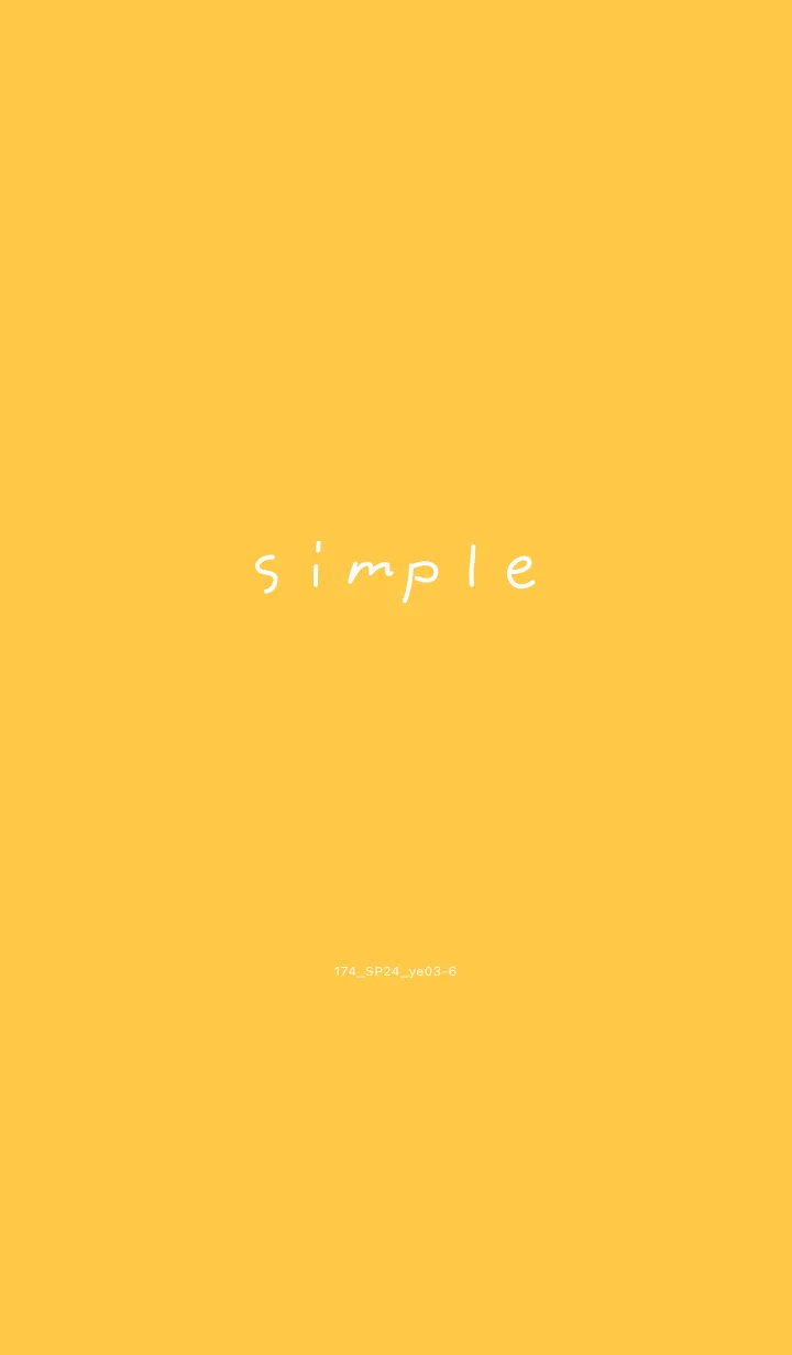 [LINE着せ替え] 174.24_イエロー3-6の画像1