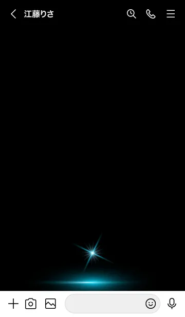 [LINE着せ替え] Glowing star 3の画像3