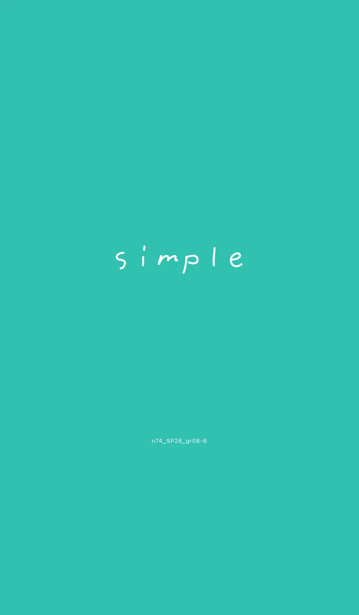 [LINE着せ替え] n74_26_グリーン8-6の画像1