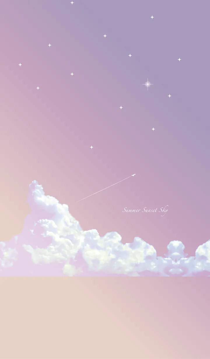 [LINE着せ替え] Summer Sunset Skyの画像1