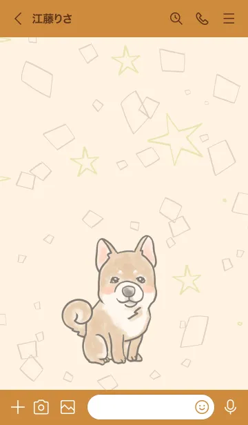 [LINE着せ替え] 柴犬はとびっきりかわいい！の画像3