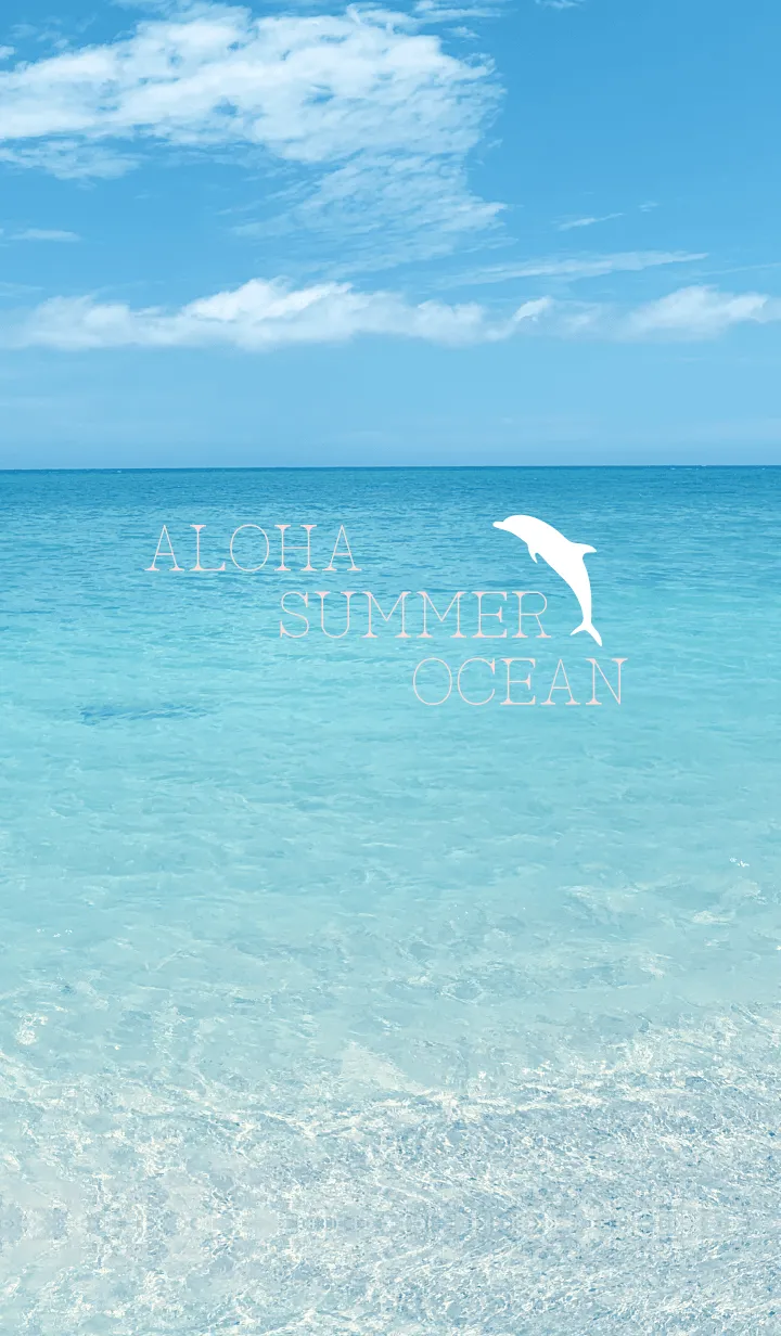 [LINE着せ替え] ALOHA Summer ocean 3の画像1