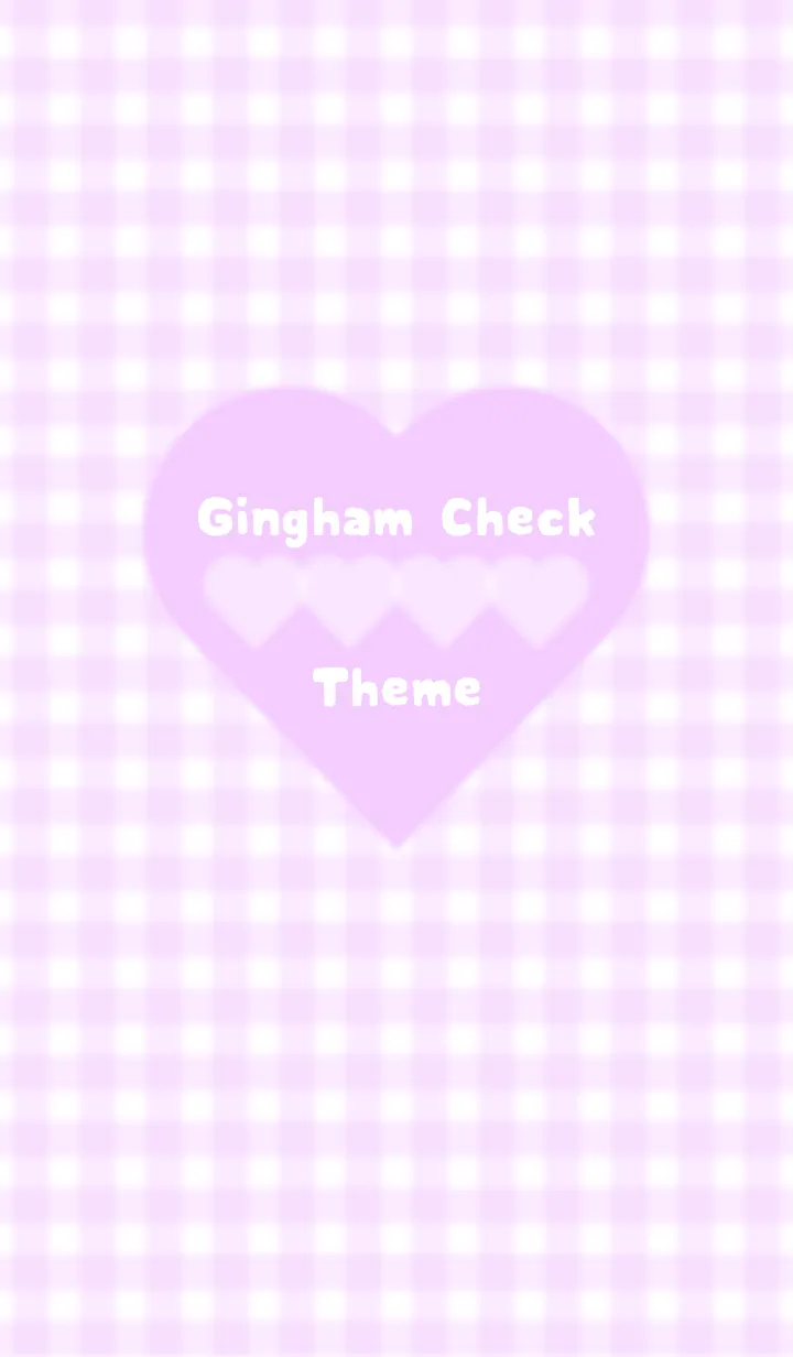 [LINE着せ替え] Gingham Check Theme ♡ -2021- 59の画像1