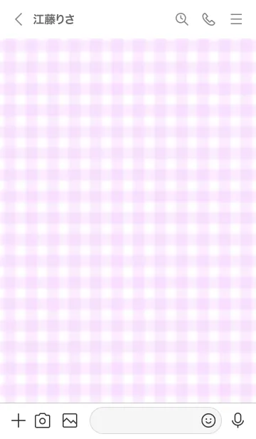 [LINE着せ替え] Gingham Check Theme ♡ -2021- 59の画像3