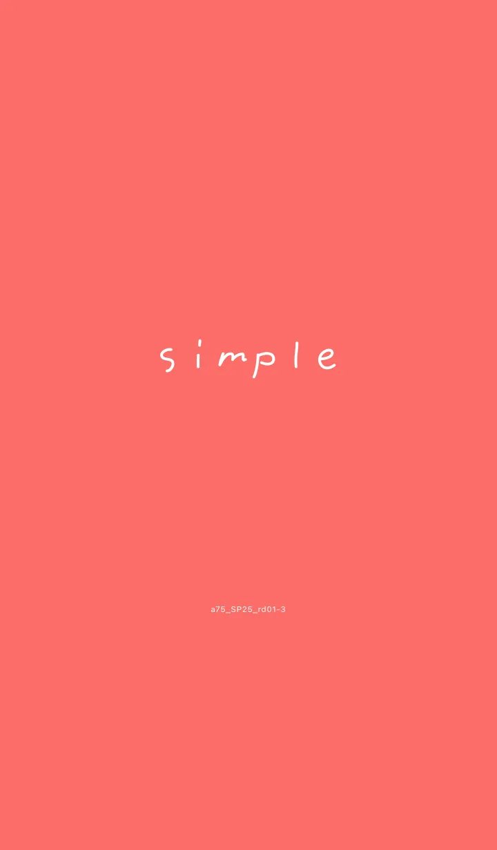 [LINE着せ替え] a75_25_レッド1-3の画像1