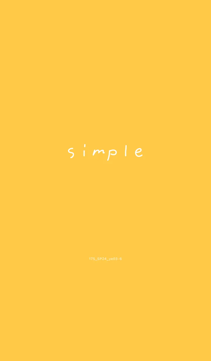 [LINE着せ替え] 175.24_イエロー3-6の画像1