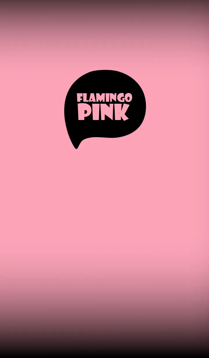 [LINE着せ替え] Flamingo Pink  And Black Vr.8 (JP)の画像1