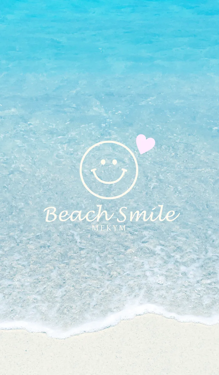 [LINE着せ替え] Love Beach Smile-MEKYM 33の画像1